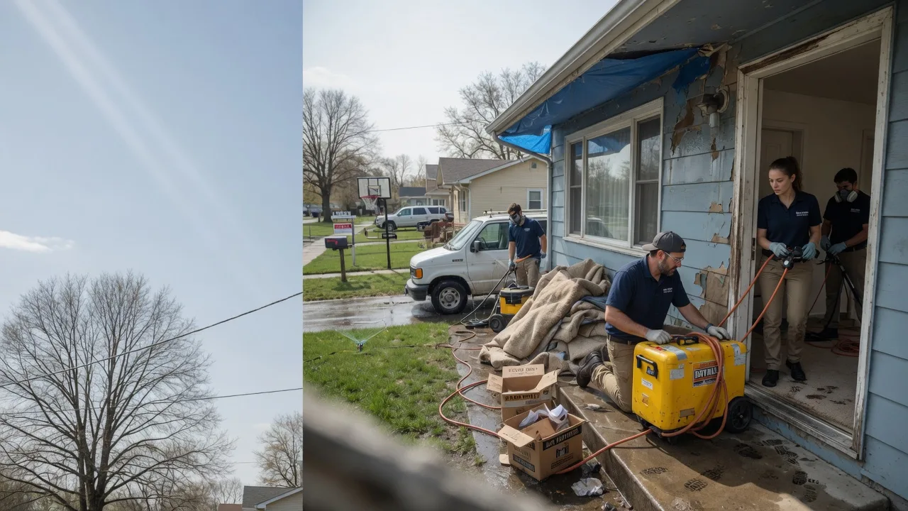 Basement Flood Cleanup in Lapaz, IN near me
